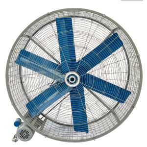 Wall Bracket Air Supply Fan 48 Inch with Six Wings