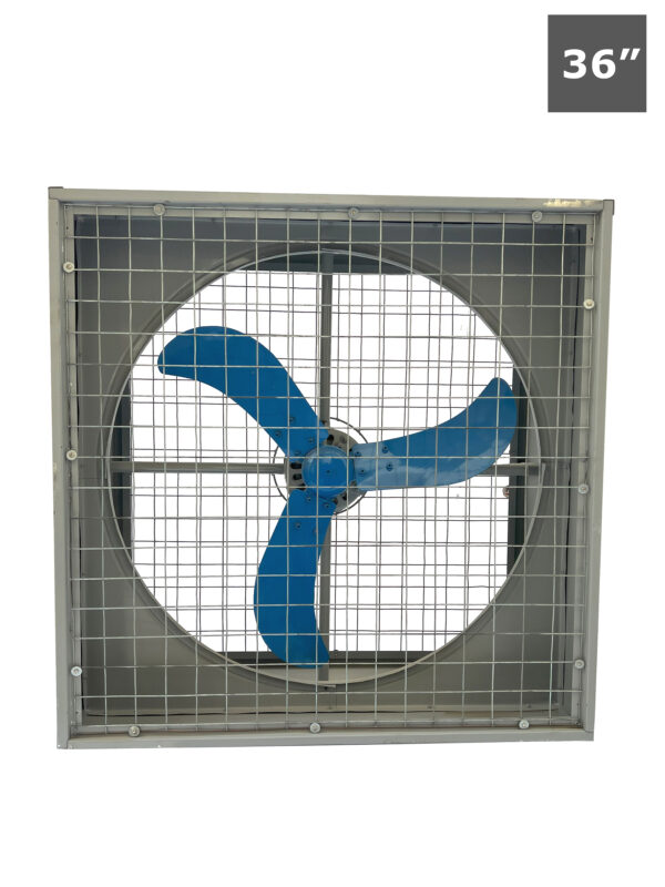 Industrial Exhaust Fan 36 Inch with Three Blades for Ventilation Solutions